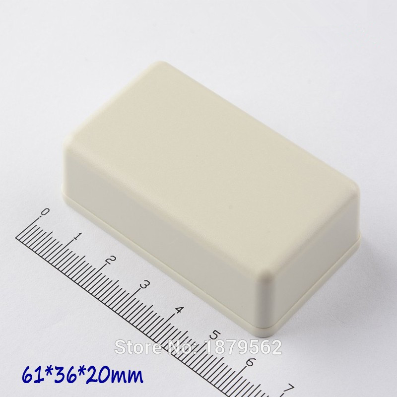 [2colors] plastic project box small box for electronic plastic enclosure ip55 lcd black abs junction box 61*36*20mm
