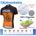 STRAVA Pro Cycling Clothing Men Cycling Set Bike Clothes Breathable Anti-UV Bicycle Wear Short Sleeve Cycling Jersey Set For Man