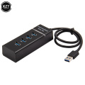 USB Hub 3.0 Multi USB 3.0 Hub USB Splitter High Speed 4 Ports For Flash Drives PC Laptop Computer Accessories