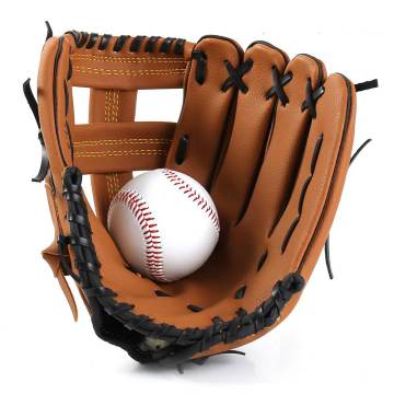 Baseball Glove Leather Softball Glove For Outdoor Sports Baseball Training Child Softball Glove Size 10.5/11.5/12.5 Comfortable