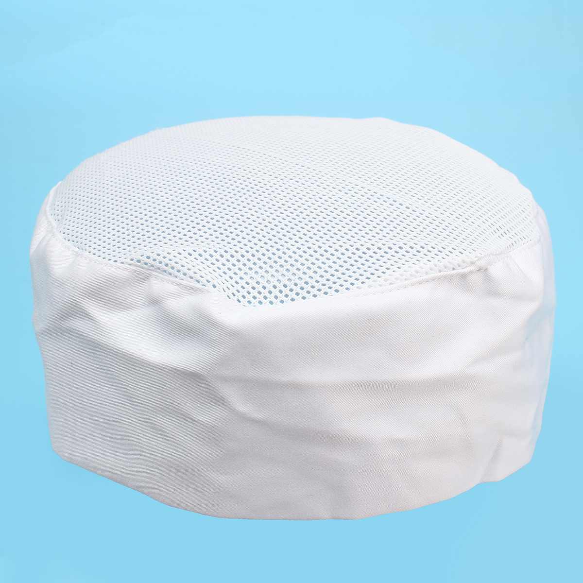 Men Women Chef Hat Mesh Top Skull Cap Restaurants Accessories Breathable Hotel Cook Cap Work Uniform Kitchen Catering Hat