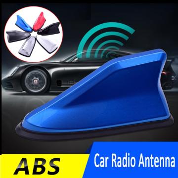 Universal Car FM Signal Amplifier Radio Aerials Shark Fin Antenna FM/AM Roof Decoration Aerial Replacement