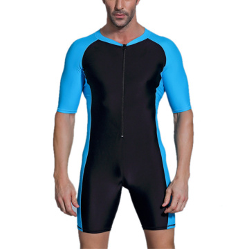 New Neoprene Men's Back Zip Shorty Wetsuit Scuba Diving Suit Rash Guard Short Zipped Diving Wetsuit Suit Swimwear