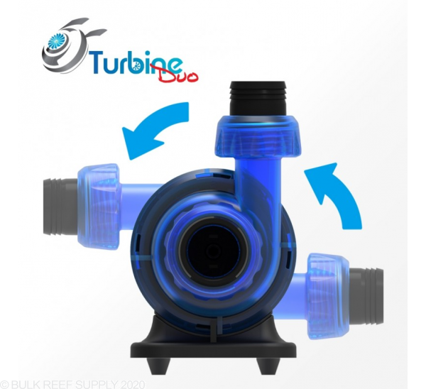 MAXSPECT Turbine Duo 6K 9K 12K Flow Pump is the first EXPANDABLE water pump available for both freshwater and marine hobbysts