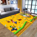 Cartoon Anime Super Mario 3D printing Carpets for Living Room Bedroom Large Area Carpet Kids play Floor Mat Child Game Area Rugs