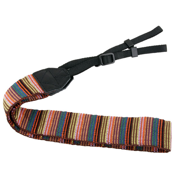 10pcs Ethnic Style Stripes Wide Edge Soft Neck Camera Straps Shoulder Belt Grip For Nikon Canon Sony Pentax DSLR camera