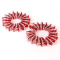 50Pcs/Lot DIY Patchwork Red Plastic Wonder Clips Holder For Fabric Quilting Craft Sewing Knitting Garment Clips