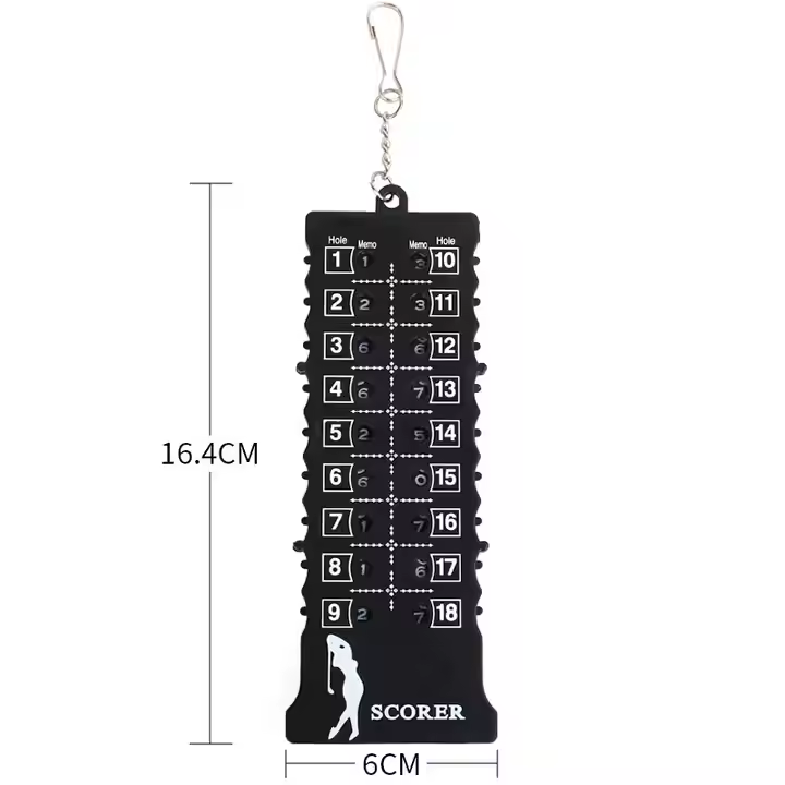 Portable 18-Hole Stroke Counter with Competition Attachment GP Golf Scorecard & Holder Accessories for Golfers4