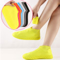 Classic Silicone Shoe Covers Reusable Waterproof Rain Boot Covers Non-slip Thickened Outdoor Overshoes Women Men Shoe Protector
