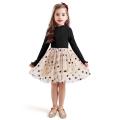 Autumn Winter Girls Dress Fashion Girls Princess Full Sleeves Kids Dresses for Girls Knitted Sweater Dress Christmas Vestidos