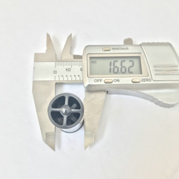 Turbine and Sleeve Spare Part for USC-HS43TB OD 17mm length 33mm hall effect water flow sensor turbine flow meter sensor