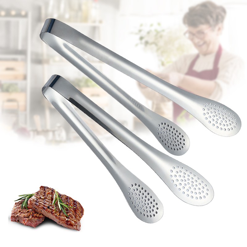 Food Tongs BBQ Kitchen Gadgets And Accessories Cooking Food Serving Buffet Clip Thickened Steak Clip Bread And Food Tongs
