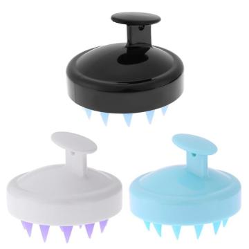 1pc Hair Wash Brush Silicone Head Body wipe Shampoo Scalp Massage Baby bath wipe Comb Shower Bath Brush Props Hair Washing New