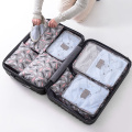 7pcs/set Clothing Cubes Packing Bags Oxford All For Travel Bags Organizer The Suitcases Storage Bag Travel Organizer Luggage