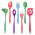 Amazon best silicone multi color baking utensil set