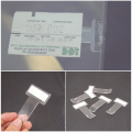 5pcs Car Vehicle Parking Ticket Permit Holder 75 x 40mm Windscreen Window Clip Sticker for Auto Fastener Clips