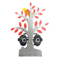 Table Tree Flip Clock with Bird