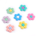 LOFCA Wholesale 100pcs Silicone Lentil Beads 12/15mm Loose Silicone Beads Baby Teether BPA Safe DIY Bead For Teething Necklace