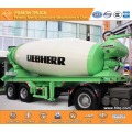 2 axles Concrete mixer semi trailer 8m3