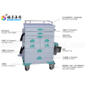 General anesthetic vehicles cart