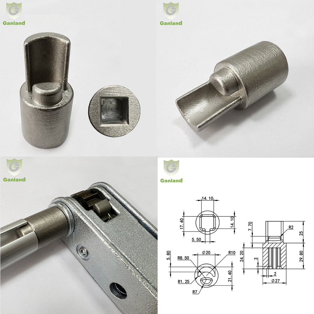 Stainless Steel Curtain Pole Adaptor