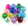 15mm/20mm/30mm/40mm 10pcs Mixed Colors Crystals Glass Ball For Chandeliers Shinning Prism Suncatcher For Sale