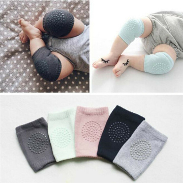 Kids Non Slip Crawling Elbow Infants Toddlers Baby Accessories Smile Knee Pads Protector Safety Kneepad Leg Warmer Girls Boys