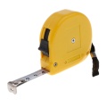 Mini 2m Retractable Tape Measure Ruler Tool Builders Home DIY Garage Ruler Yellow