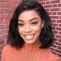Ilaria Short Bob Lace Front Human Hair Wigs For Black Women Body Wave Pre Plucked Remy Brazilian Hair Bob Wigs With Baby Hair