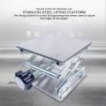 Workbench Woodworking Engraving Laboratory Aluminum Portable Lifting Table Rack Platform 100x100mm Woodworking Bench