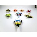 Creative Kids Toy Magic Roundabout Combat Aircraft Foam Paper Airplane Model Hand Throw Flying Glider Planes Toys For Children