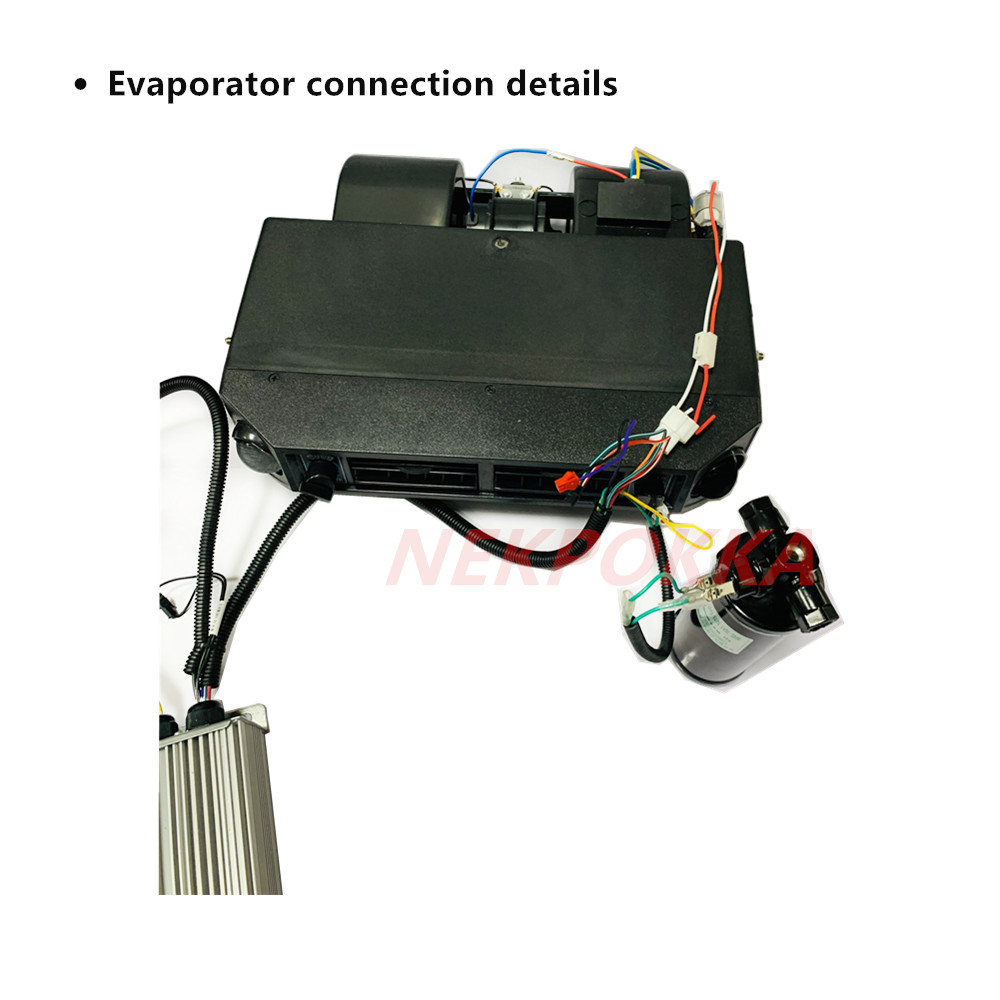 New energy vehicle Electric compressor refrigeration,Upgraded version of automobile electric air conditioner 12V 24V