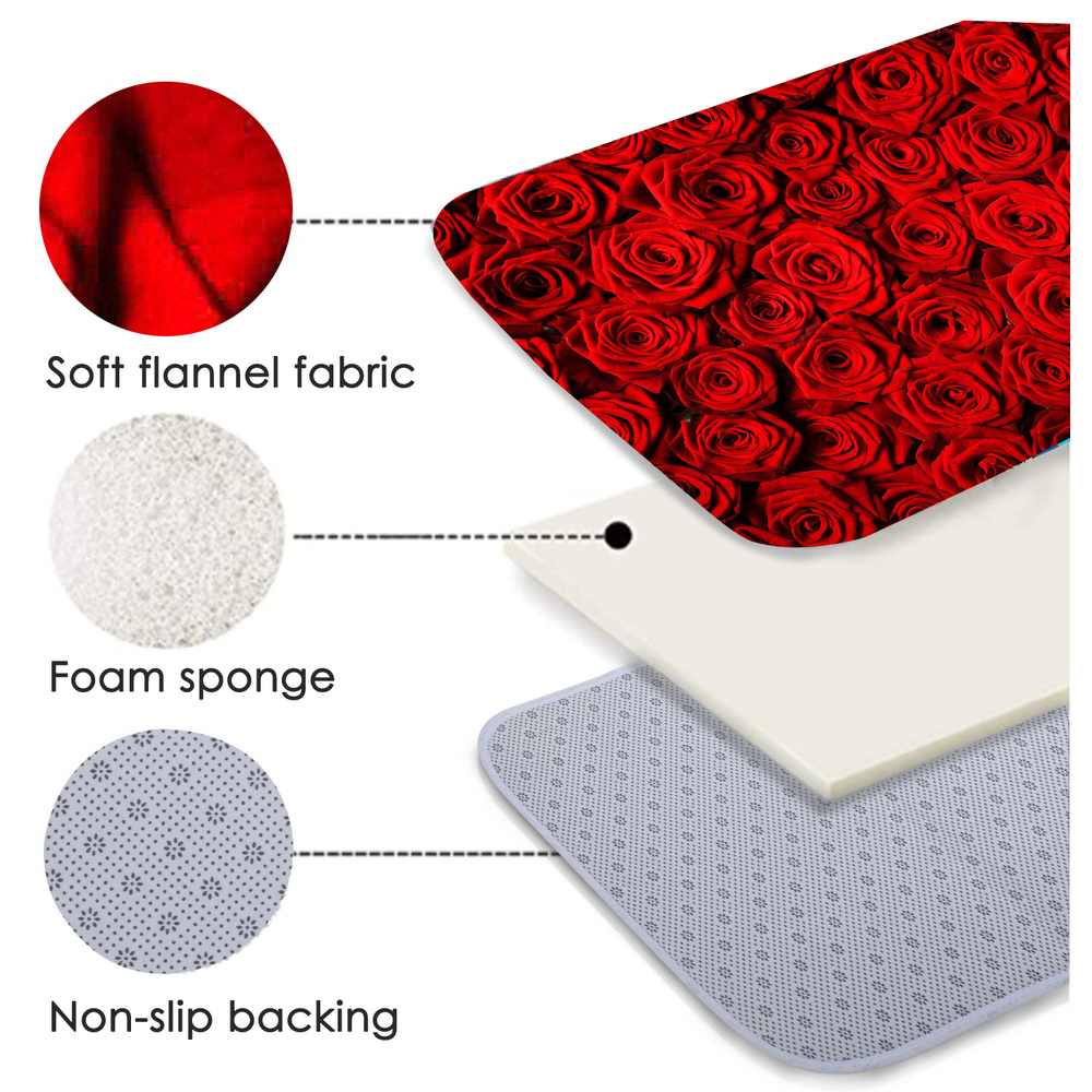 3D Non slip and washable Printed floor mat1-110