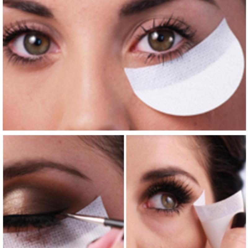 Eye Shadow Stickers Makeup Eye Shadow Stickers Grafted Transfer Tape Eyelash Isolation Stickers 20pcs/50pcs/100pcs Makeup Tools