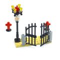 City door windows Accessories Building Blocks House Fence Stairs Ladder MOC Parts Bricks Toy for kid Compatible All Brands Hot