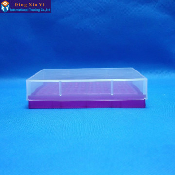 1PC 0.2ML/96vents Plastic box for Centrifuge Tubes with cover 96 holes--Free shipping