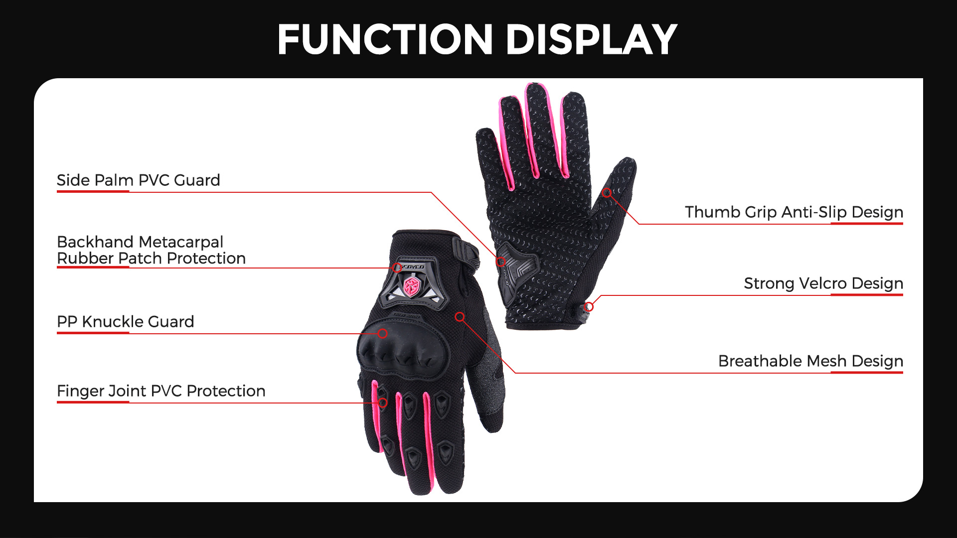 women's summer motorcycle gloves