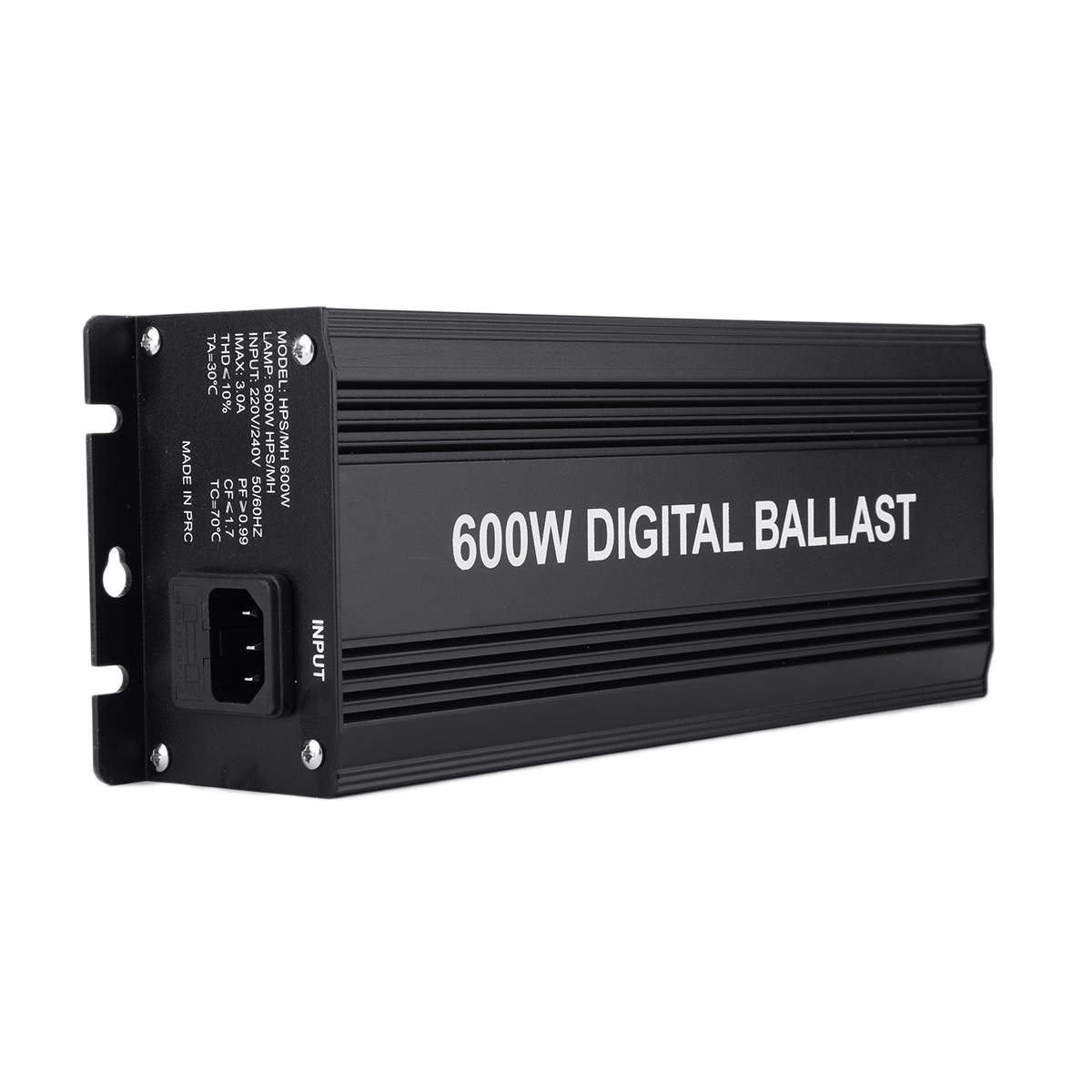 Digital 600W Ballasts for Garden Planter Grow Lights HPS MH Bulbs Electronic Dimmable EU PLUG 3A 220-240V