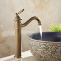 Basin Faucets Bath Antique Finish Brass Water Tap Bathroom Basin Sink Faucet Vanity Faucet Wash Basin Mixer Taps Crane 6633