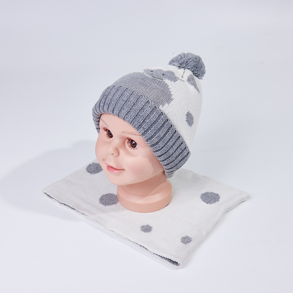 Cf T 0005 Knitted Hat And Scarf 6