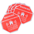 5pcs/set Home Alarm Security Sticker Warning Signs Decals Window Door Stickers 7.5*7.5cm For Saftey System Supplies