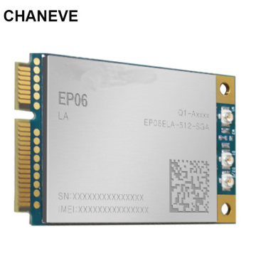 EP06-E Mini PCIe CAT6 LTE Module DL/300M UL/50M MIMO 4G Modem Module For Broadband IoT Applications And EMEA APAC Brazil