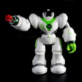 [Funny] Multi-function intelligent programming remote control robot RC toys Rotating Dance music light shooting fighting robot