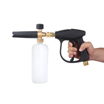 Adjustable Car Wash Watering Can 1L with HDPE and Brass Soap Foam Pressure Washer Spray Cylinder Bottle Mouth