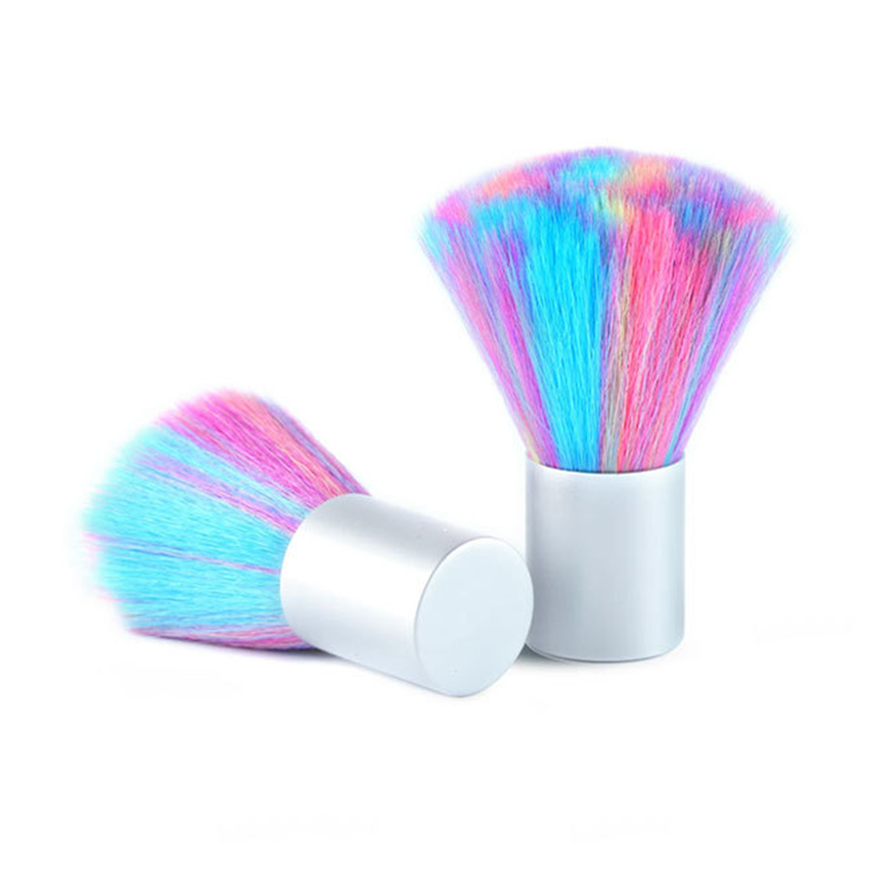 1Pcs Nail Brush Cleaning Acrylic UV Gel Powder Dust Clean Remover Colorful Soft Brush Manicure Nail Care Tools