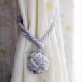 2pcs/lot Home Decor Curtain Accessories Tie Back Curtain Holder Drape Living Room Curtain Rope Tieback Window Curtain Clips