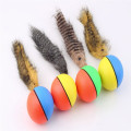 Pet Toy Kids Children Ball Pet Rolling Ball Funny Alive Dog Cat Animal Weasel Jumping Moving Rolling Motor Ball