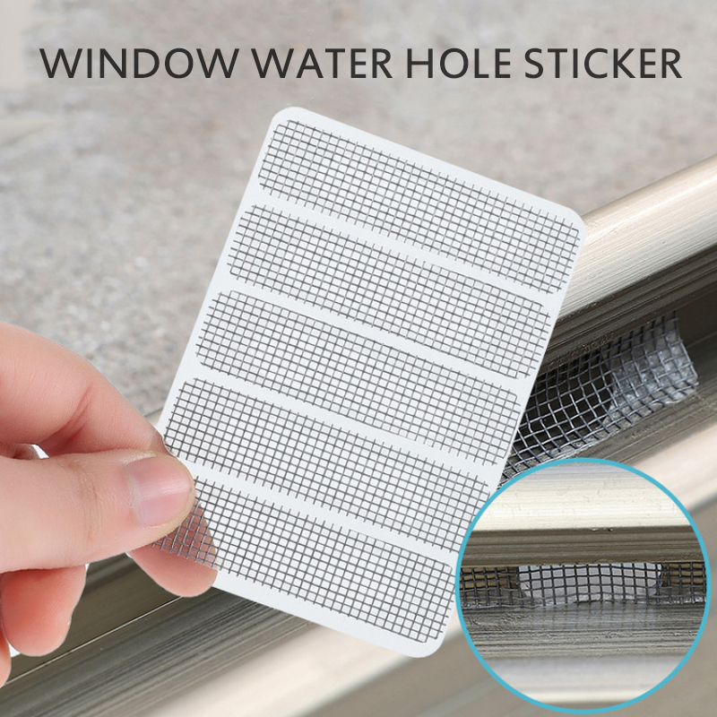 5pcs/set Portable Anti-Insect Fly Bug Door Window Mosquito Screen Net Repair Tape Durable Home Window Essential Accessories