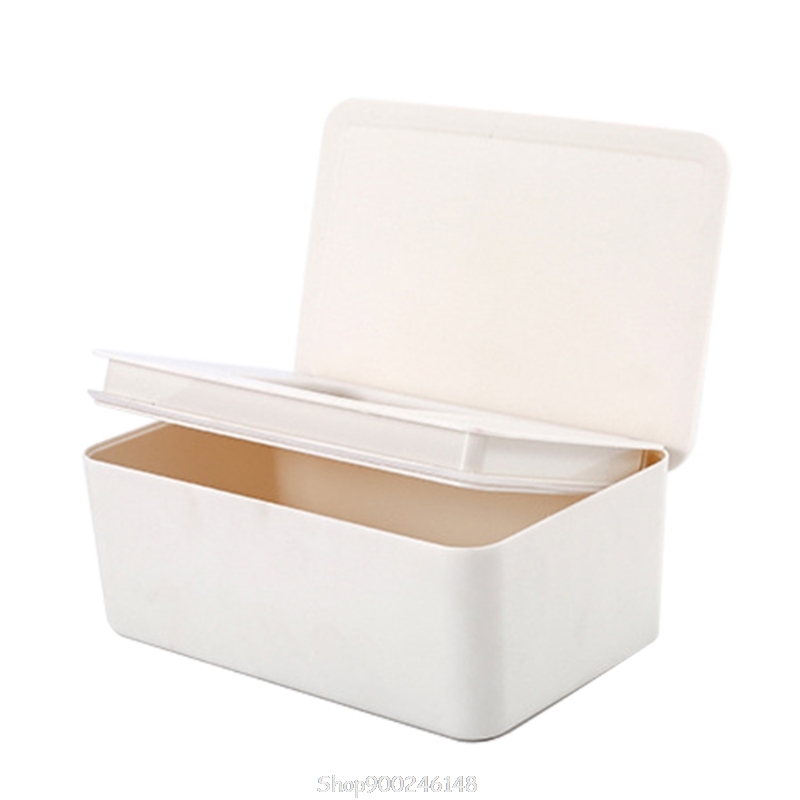 Wet Tissue Box Desktop Seal Baby Wipes Paper Dispenser Napkin Storage Holder Container with Lid S17 20 Dropshipping