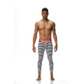 Mens Leggings New Mens Warm Pants Thin Cotton Striped U-convex Design Long Pants Winter Pants Plus Size Underwear Sexy JOCKMAIL